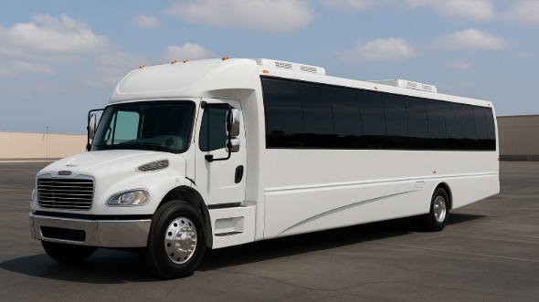 Exterior of Charter Bus Company Coeur d'Alene's 18 Passenger Minibus in Coeur d'Alene