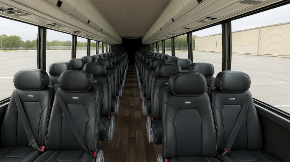 coeur dalene 30 passenger minibus inside