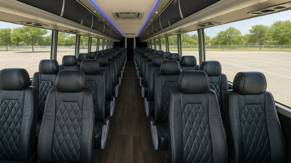 coeur dalene 55 passenger charter bus rental