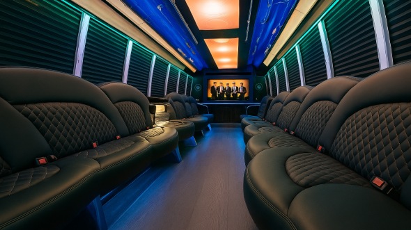 coeur dalene party bus rental inside